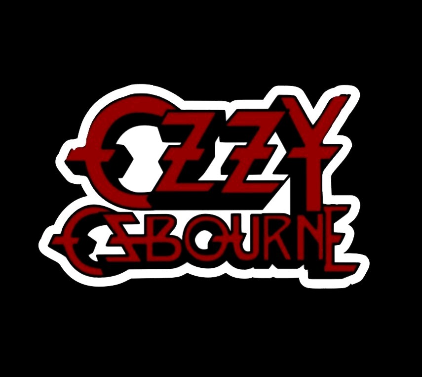 Ozzy Osbourne Sticker Die Cut Laminated