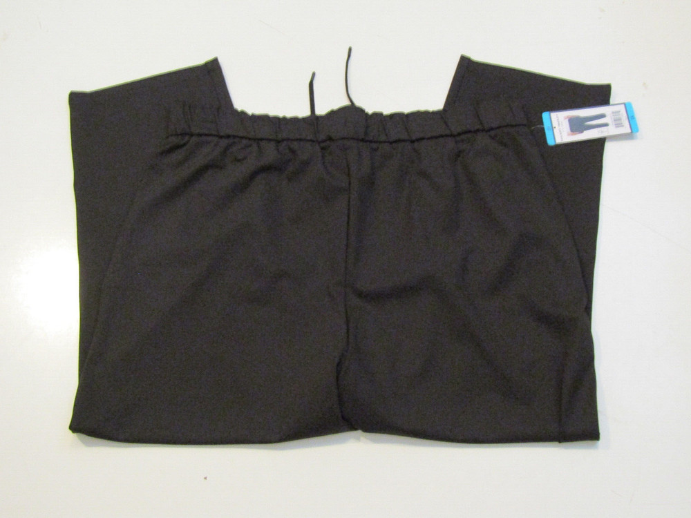 HILARY RADLEY Black Pull On Drawstring Pants Size XXL NWT Womens