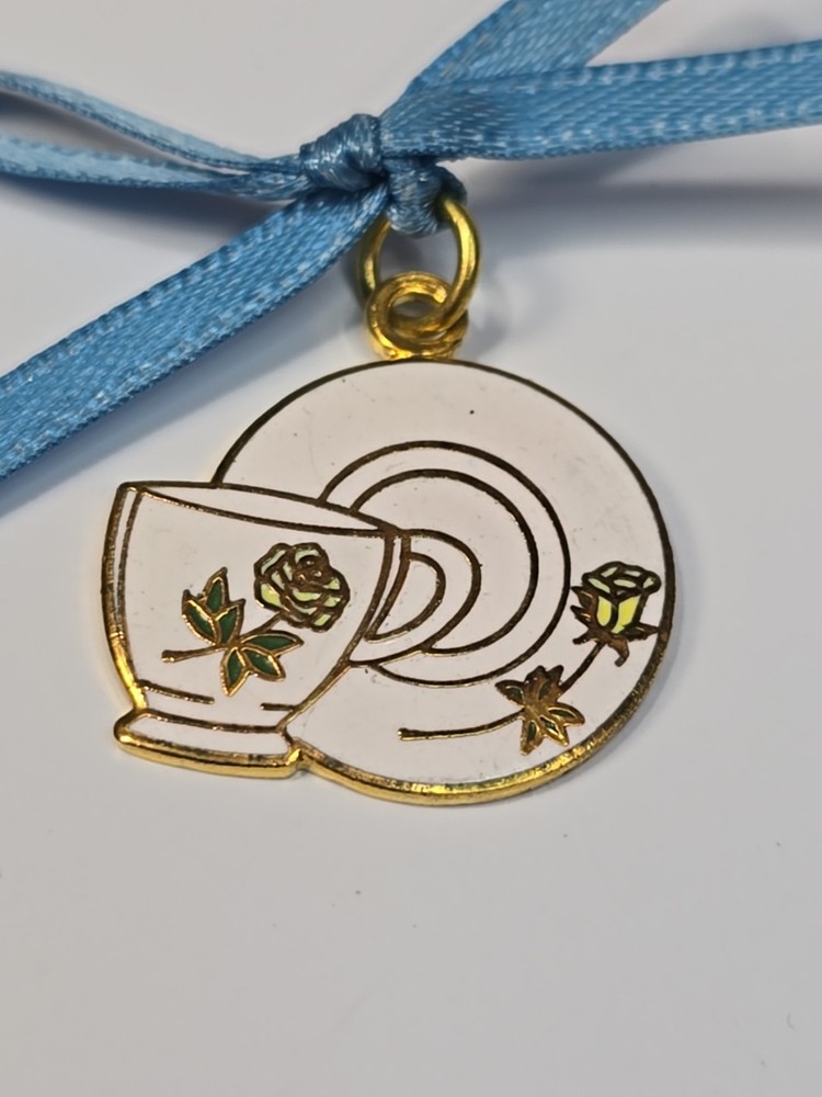 Cup & Saucer Tea Cup Ornament Charm