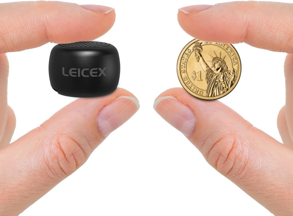 Mini Bluetooth Speaker, Small Tiny Portable Bluetooth 5.0 Speakers Perfect