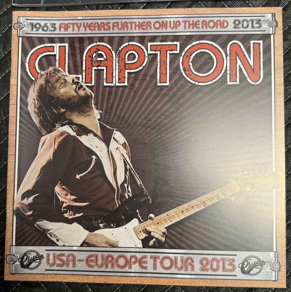 ERIC CLAPTON TOUR BOOK COLLECTION