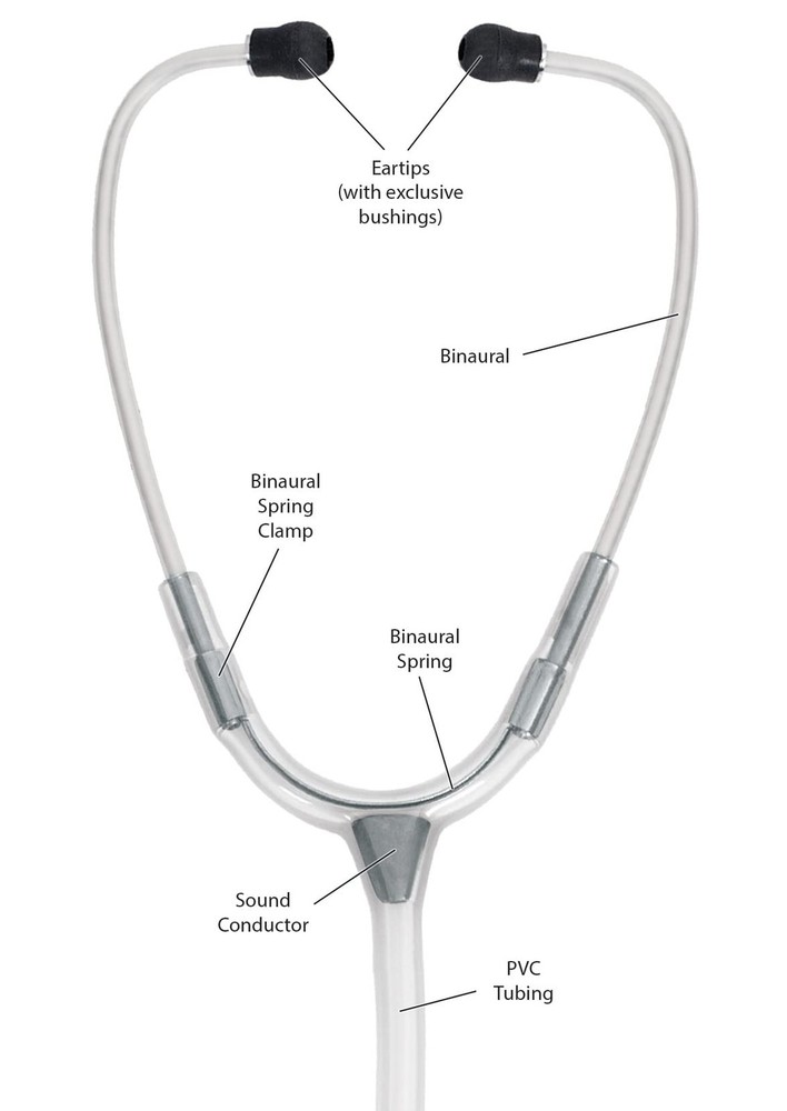 Clinical Lite™ Stethoscope, Pewter Grey