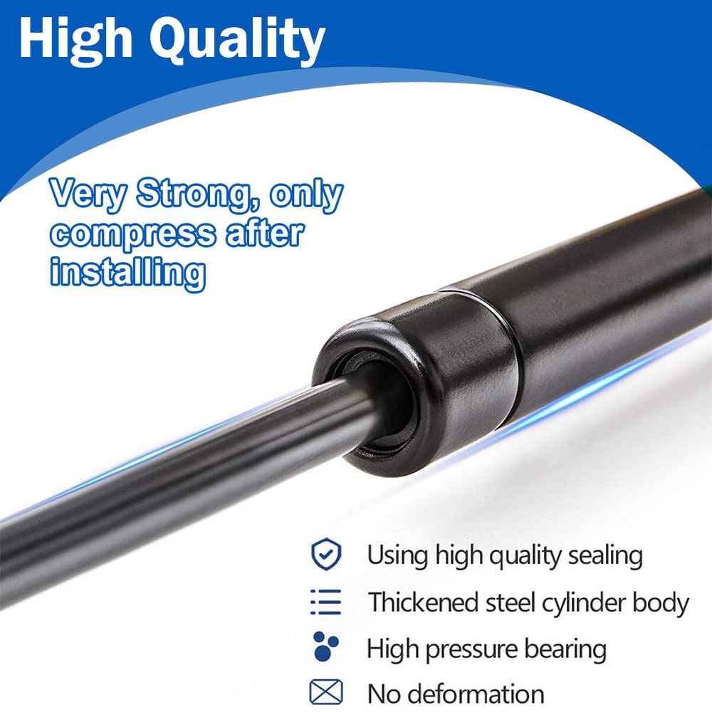 Pair Tailgate Hatch Lift Support Shock Struts Springs for Ford Mustang 1976-1993