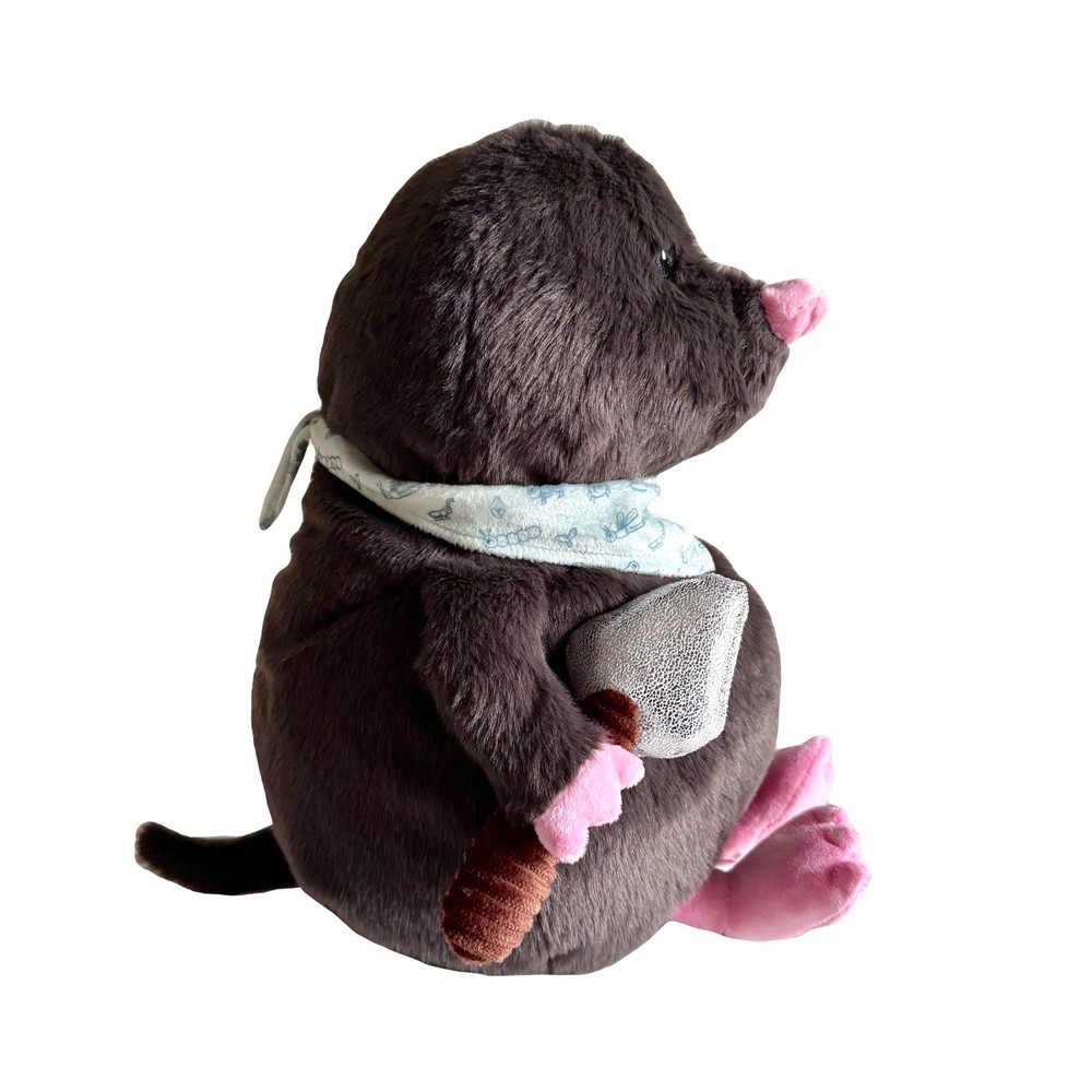 Gigglescape 12” Mole Plush with Scarf and Spear Spring Easter NWT