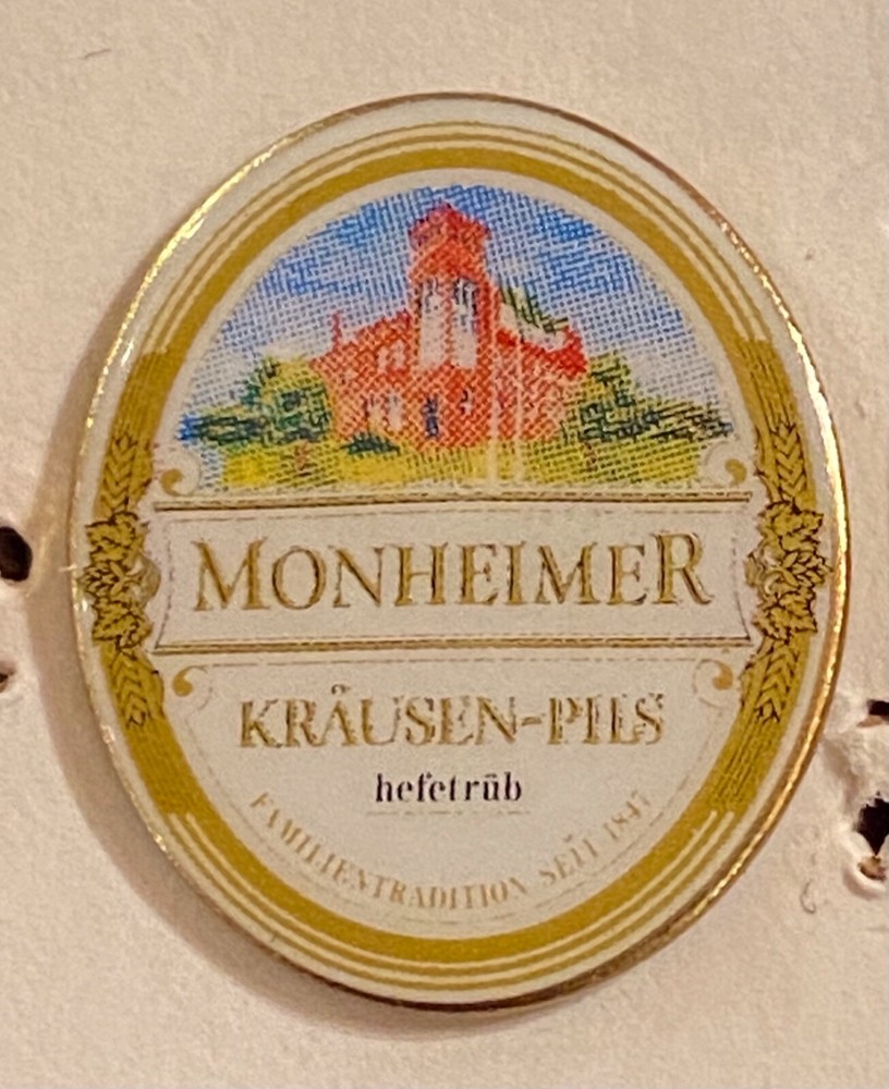 GERMANY BEER PINS -  MONHEIMER BEER PIN