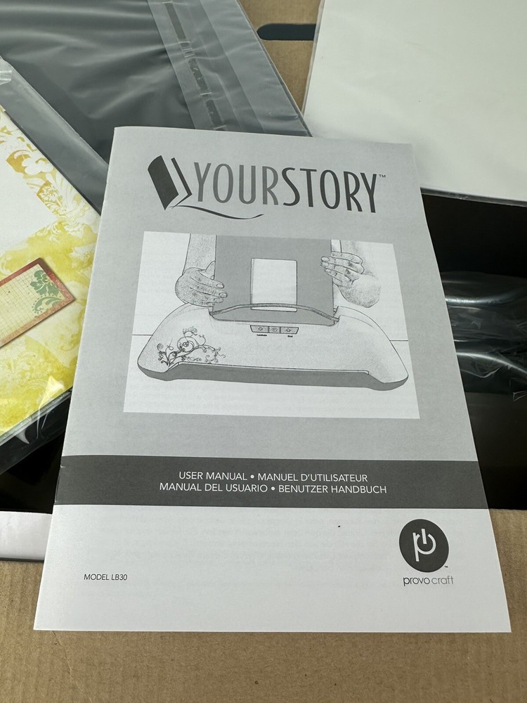 ProvoCraft YourStory Laminate/Bind LB30 Book Making Tools