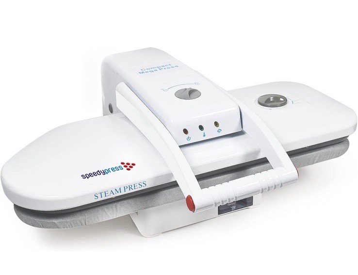 Compact Ironing Steam Press - Includes FREE EXTRA COVER & FOAM!
