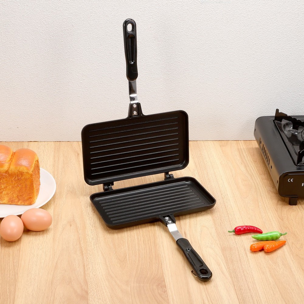 Double-sided Bakeware Baking Plate Sandwich Baking Mold Pan Sandwich Frying Pan