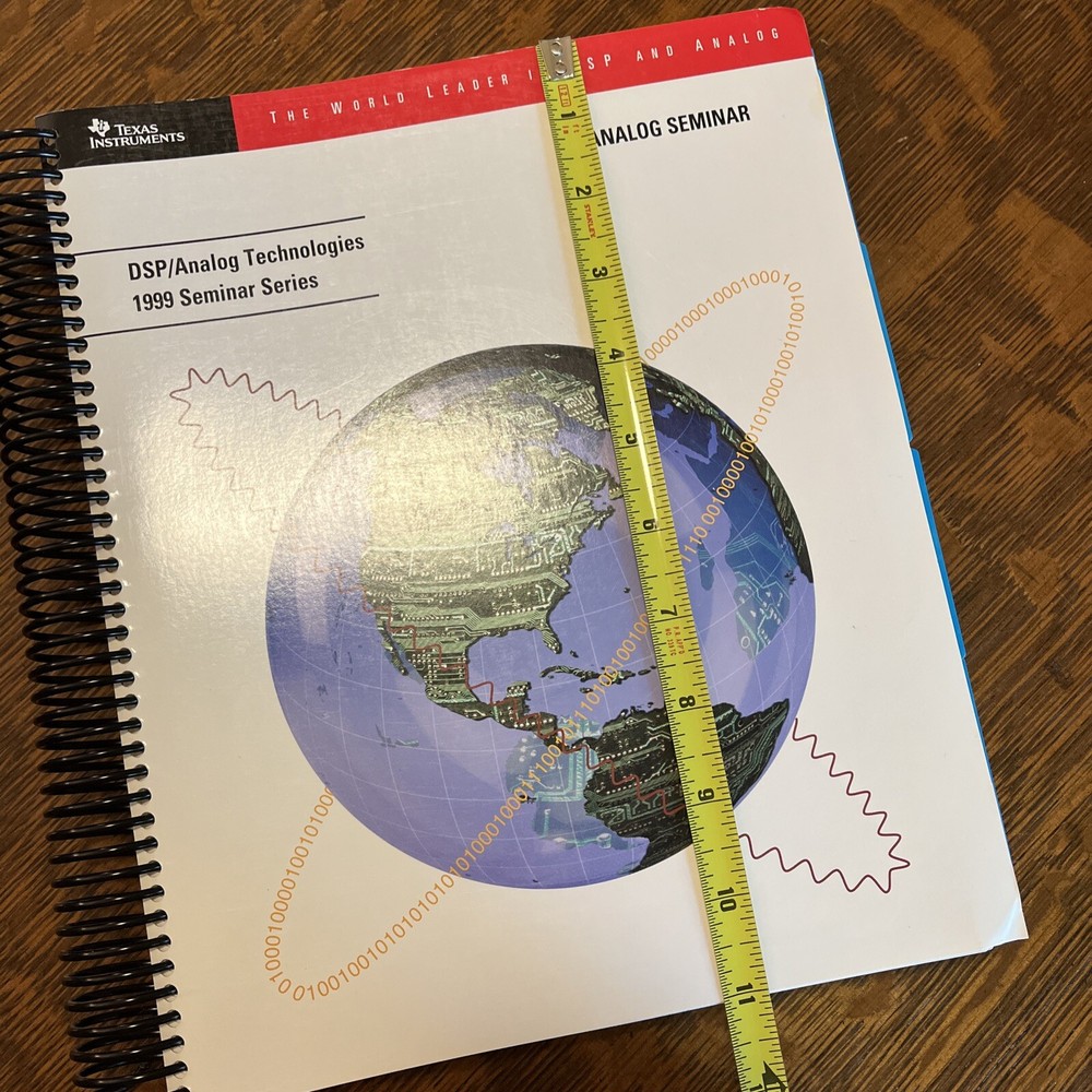 DSP Analog Technologies 1999 Seminar Series Coursebooks Set 2 Texas Instruments