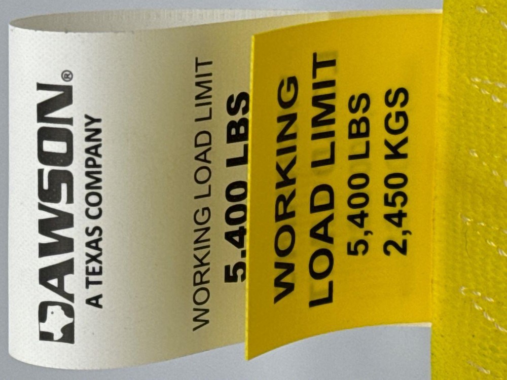 4”X40’ Winch Strap with Flat Hook 2 Pack