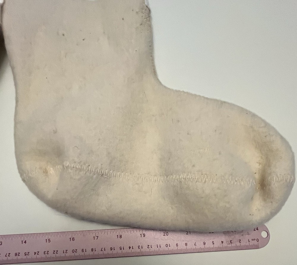 NOS 100% Wool Military Boot Liners Medium