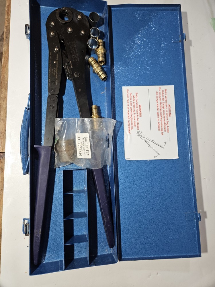 klauke Textron crimping tool