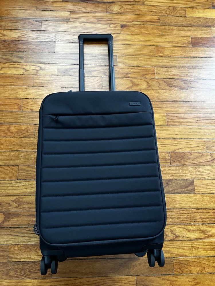 Away Softside flex carry on Expendable Luggage Black