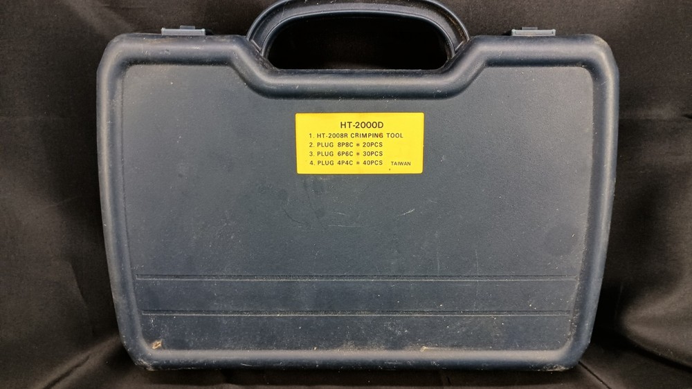 HT-2000D Network Cable Crimp Tool With Connectors