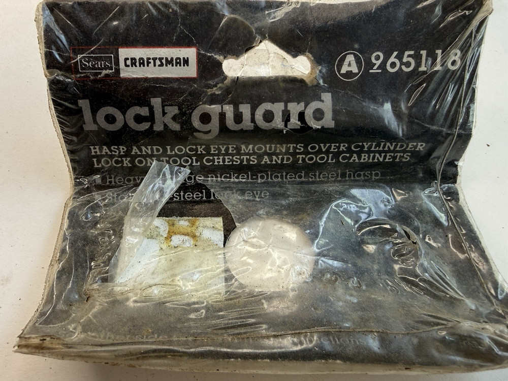 Sears Craftsman USA Lock Guard #65118