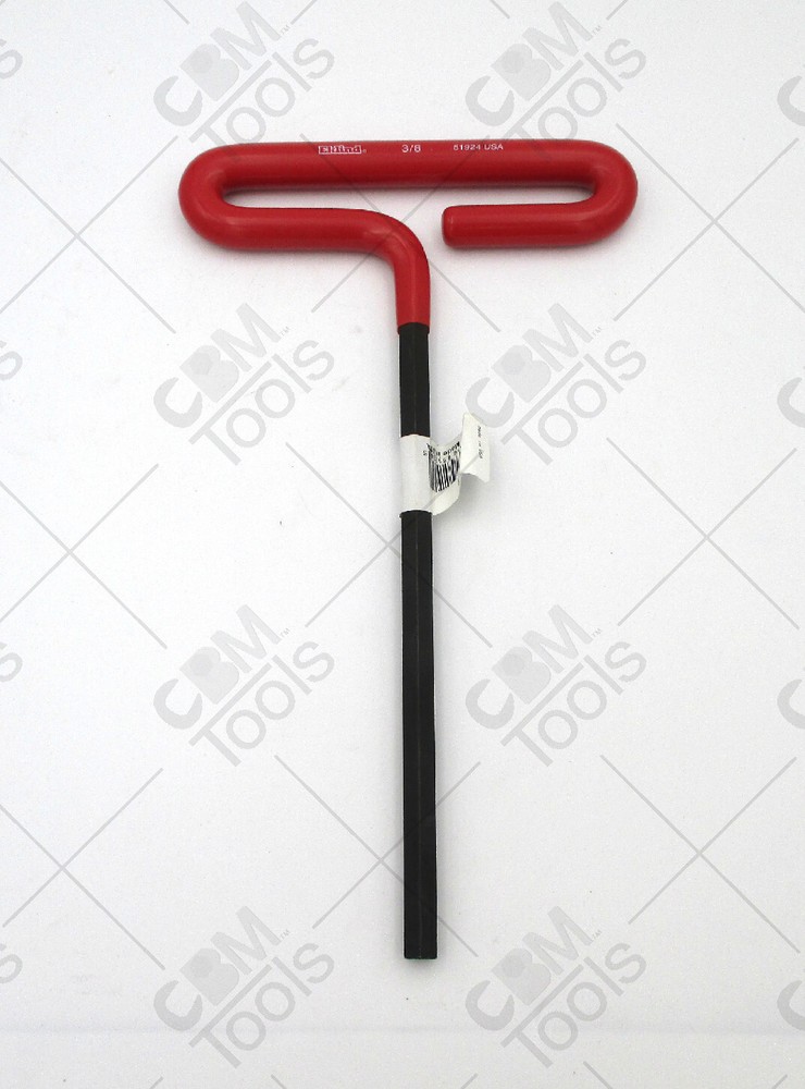 Eklind 51924 - SAE Plain Hex Key, 3/8" Tip Size, 9" Arm Length