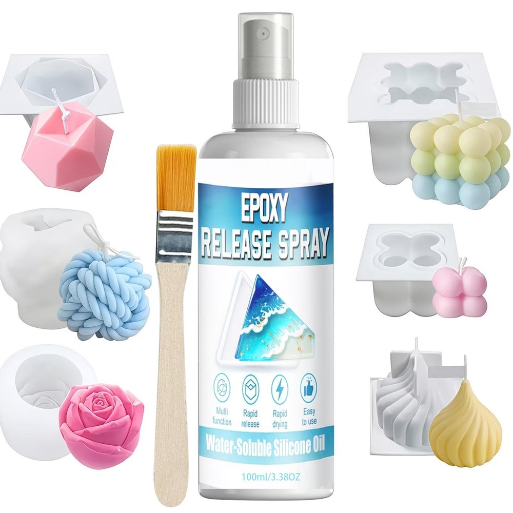 100ml Mold Release Spray Fast-Drying Lubricant Agent Epoxy Release Agent