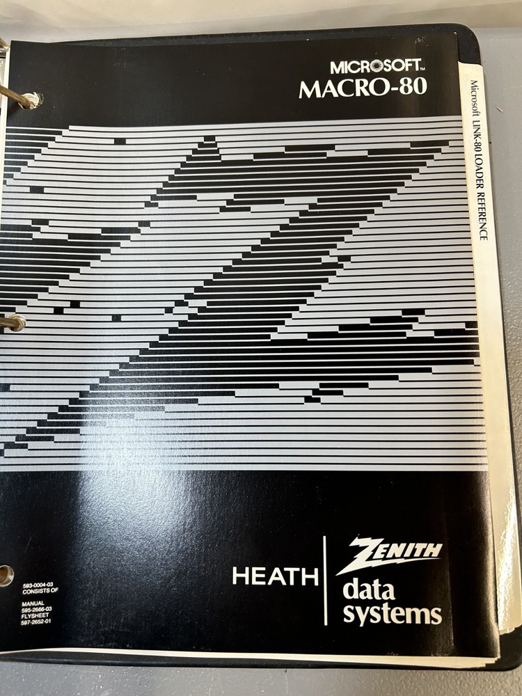 Vintage Zenith Basic Compiler CP/M