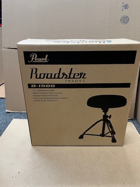 Pearl D-1500 Roadster Drum Throne (BLUE)