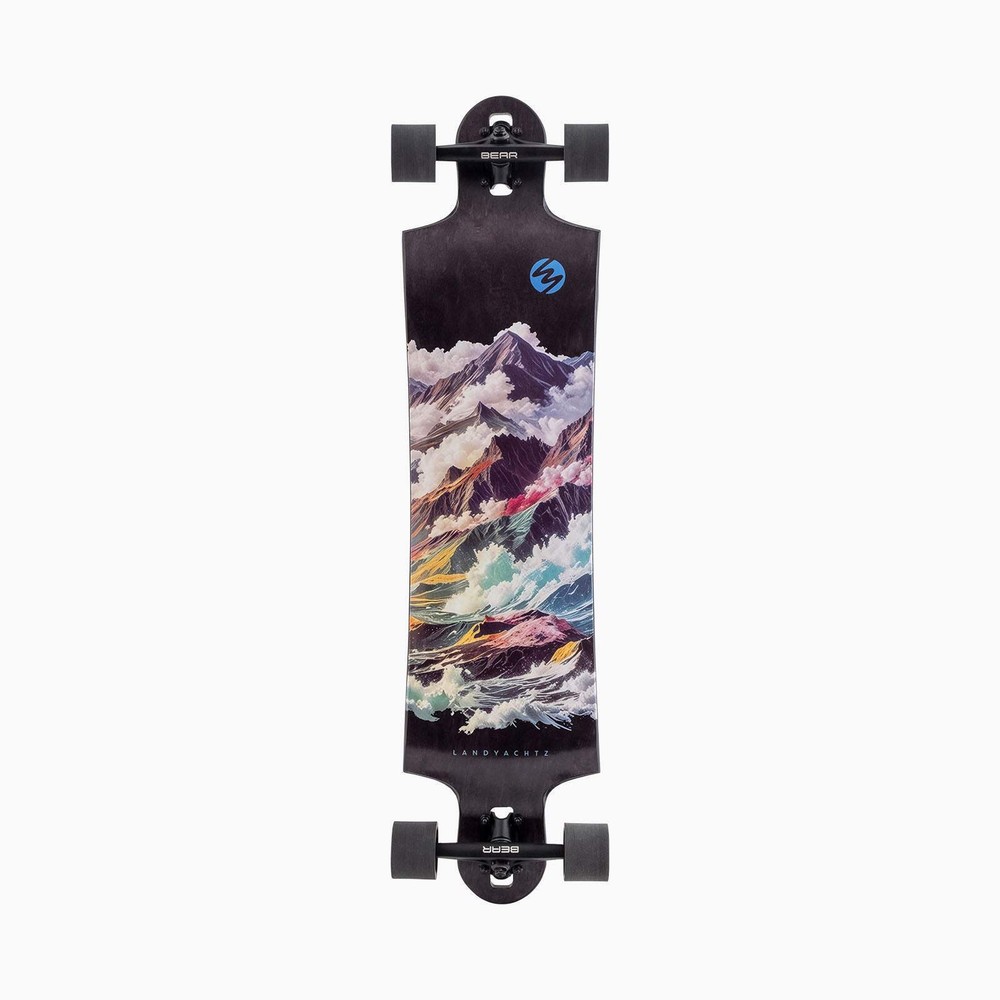 Landyachtz Switchblade 40 Atmosphere Drop Down/Drop Through Longboard Complete