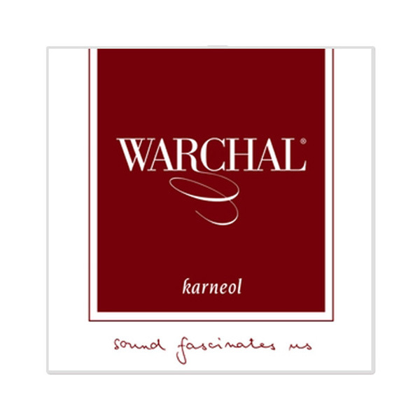 Warchal Karneol Violin String Set  4/4  E Loop  End