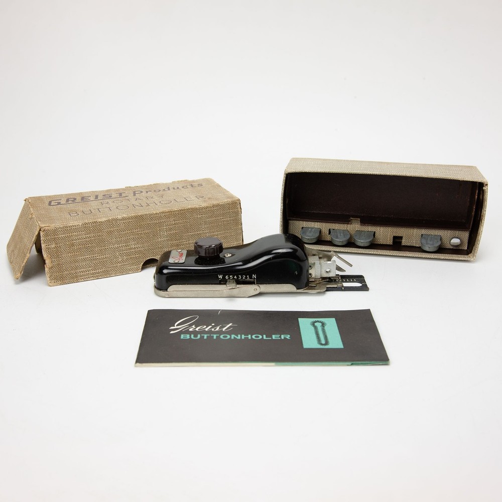 Greist Buttonholer Sewing Attachment - #1 Side Screw Mount