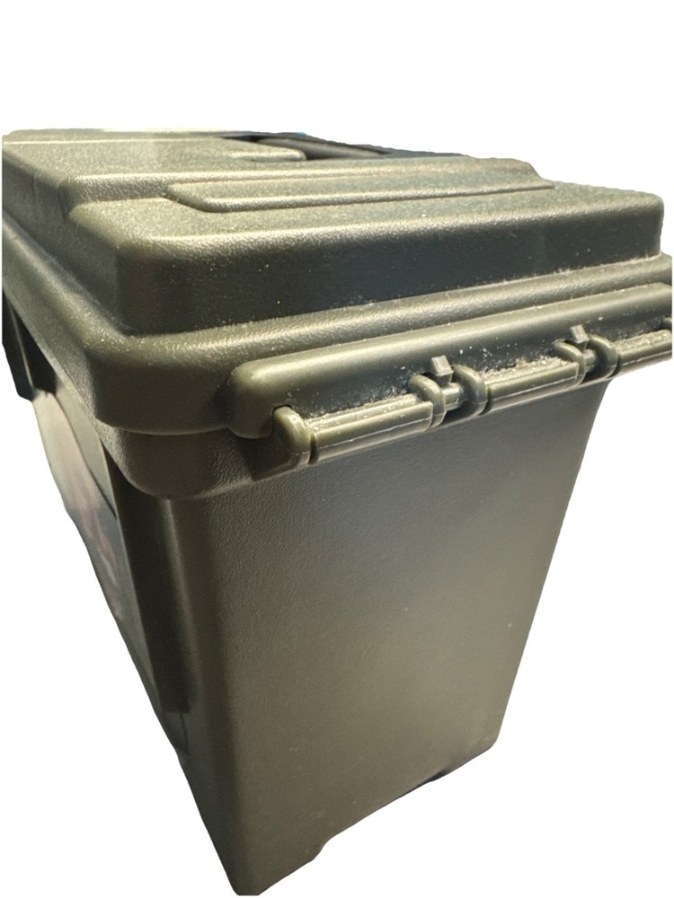 Ammo Box Green Lockable Ammunition Cigar Storage Box