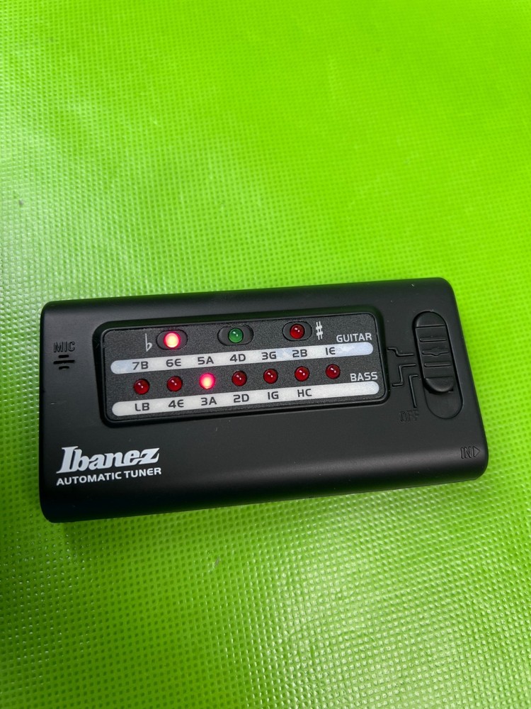 Ibanez Automatic Digital Processing Guitar Tuner with case