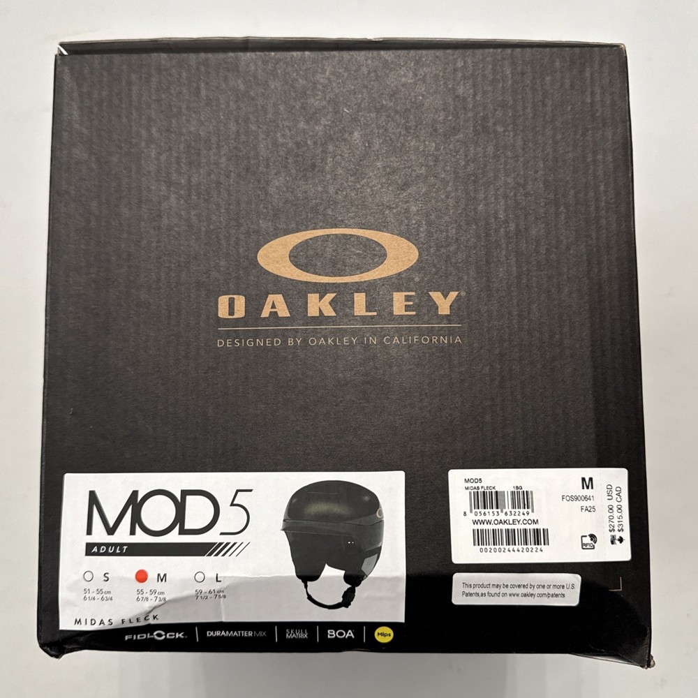 Oakley, MOD5, Midas Fleck, Medium, Please Read Details
