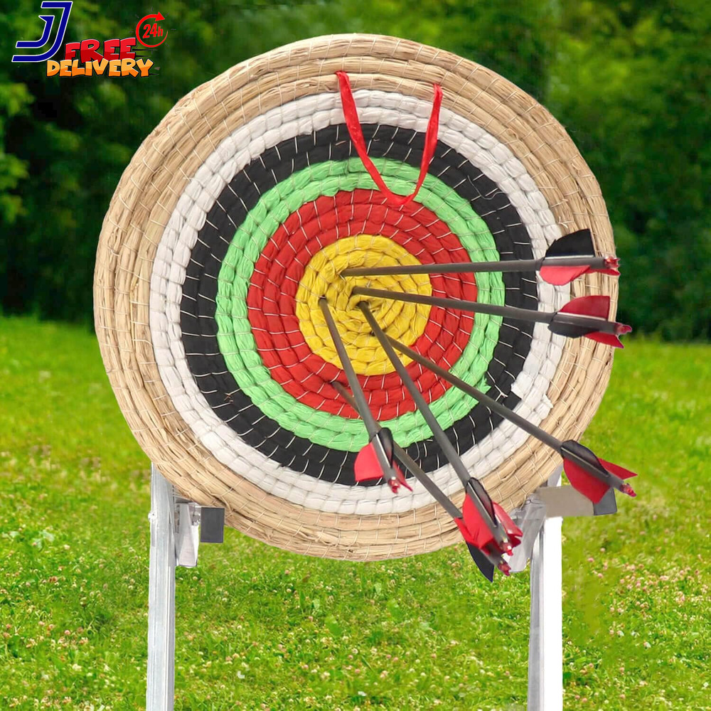 Traditional Three Layer Solid Straw Round Archery Bow Targets Hunting Shooting