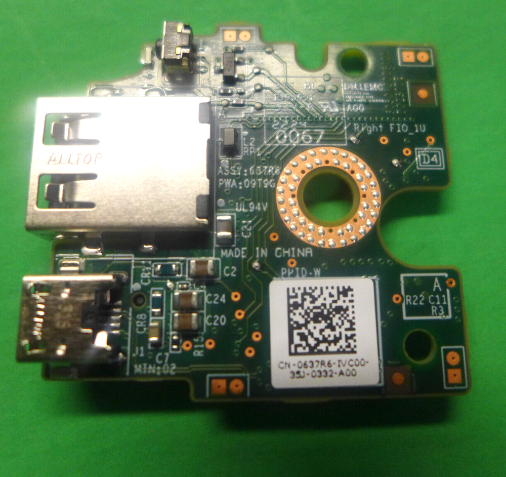Genuine Dell EMC PowerEdge R6525 Right Control Ear Panel Board 637R6