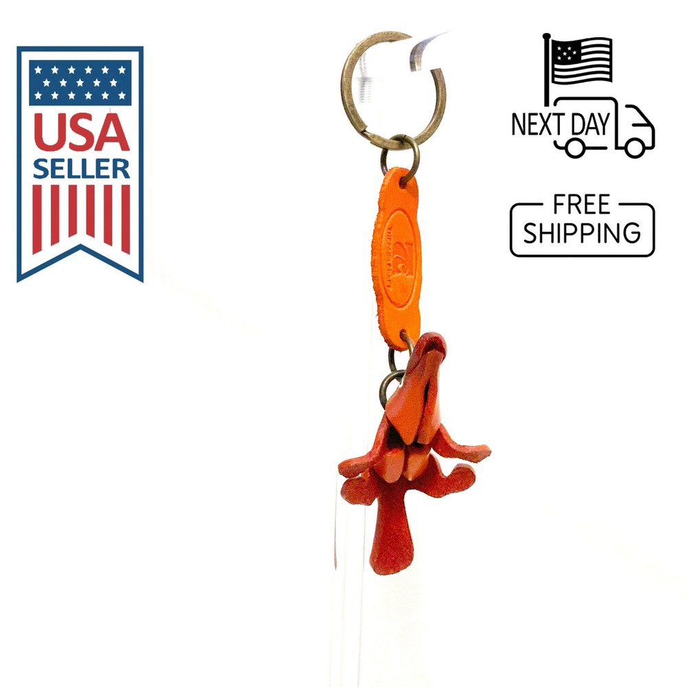 Platypus Handmade Leather Keyring