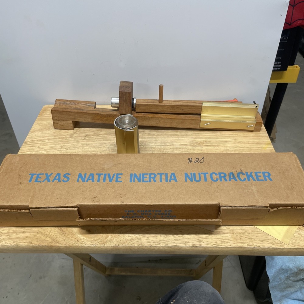 Vintage Texas Native Inertia Nutcracker Model #7141