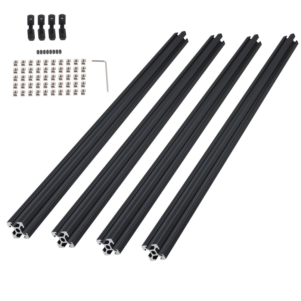 T Type / V Type 2020 2040 Aluminum Extrusion Profile Anodized Linear Rail Guide