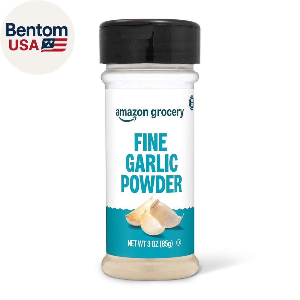 , Fine Garlic Powder, 3 Oz (Previously Amazon Fresh, Packaging May Vary)