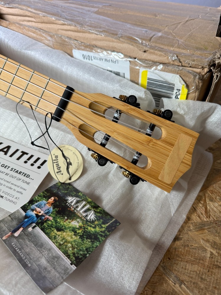 Kala Bamboo Concert Ukulele New