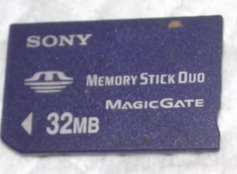 SONY 32MB MEMORY STICK DUO