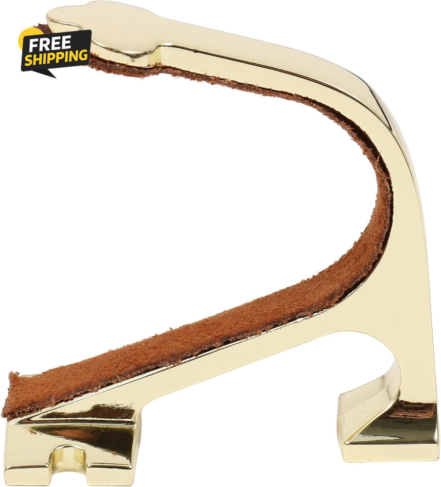 Rifle Brass Wall Mount Hooks - Heavy-Duty Rack