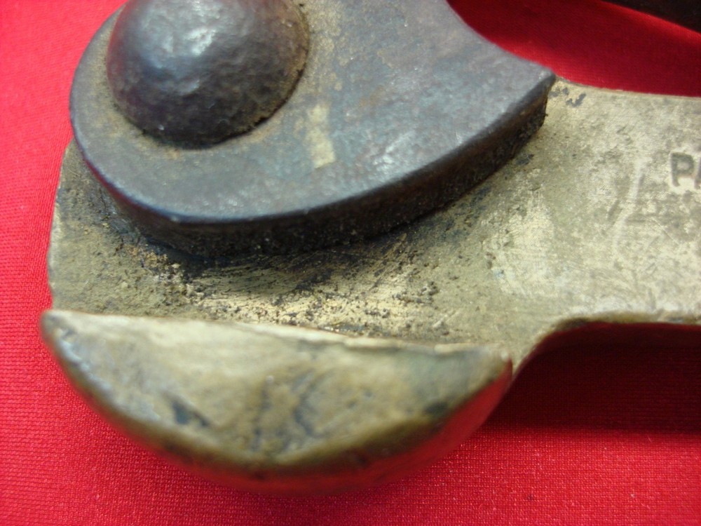ANTIQUE M. KLEIN & SON'S (KLEIN TOOLS CABLE PULLER - HEAVY DUTY BRASS & STEEL