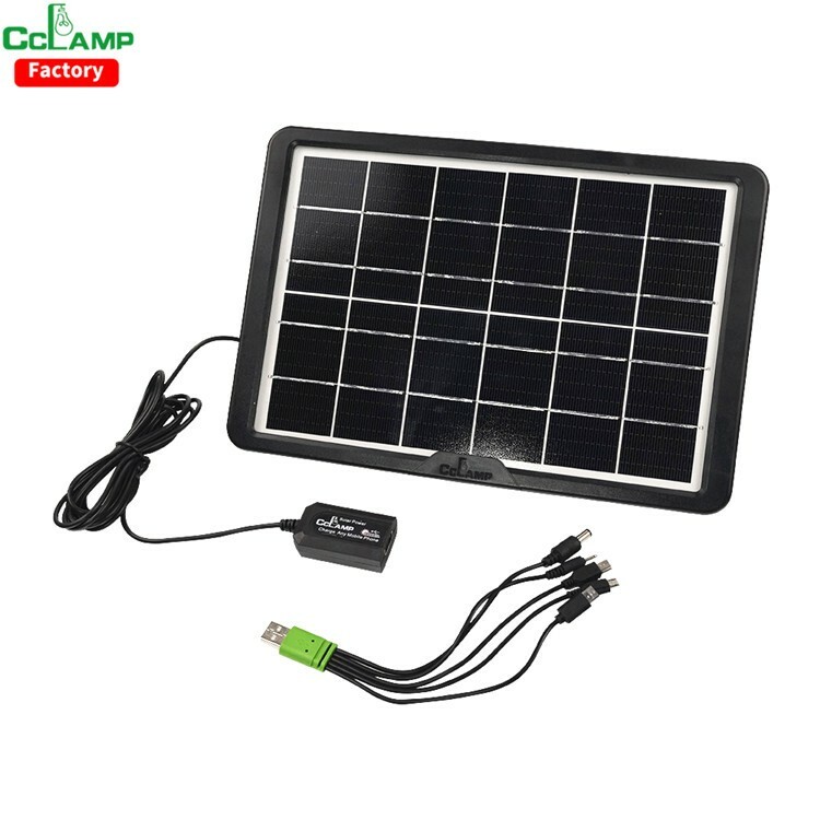 Charge ANY Phone FAST Compact Solar Panel Cell Phone Home Camping FAST FREE SHIP