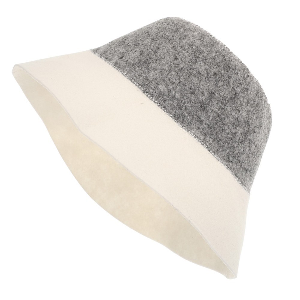 Women Bucket Hat Polyester Shower Bath Accessories Cap for Sauna