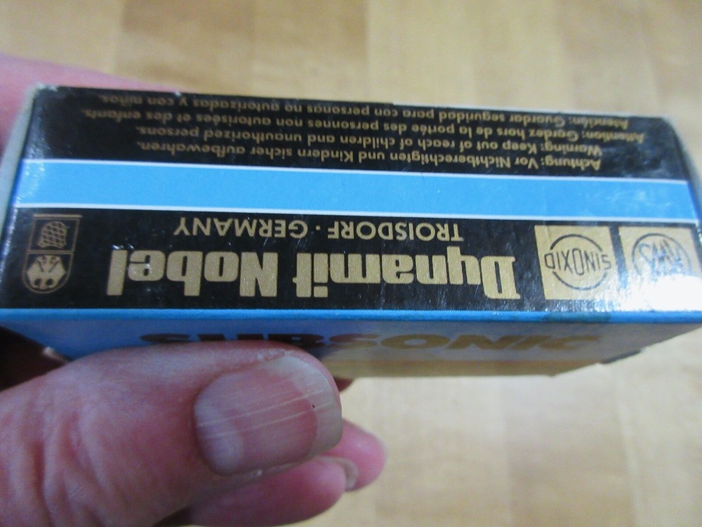 Empty Ammo Box Subsonic Dynamit Nobel 22 L R Germany (w17) # 34