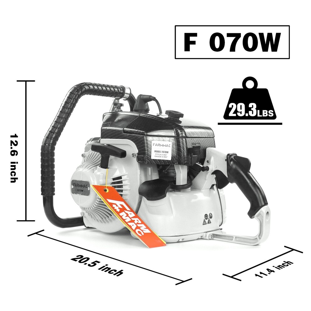 105cc Gas Chainsaw Power Head Compatible with MS070 090 For Chainsaw Mill No Bar