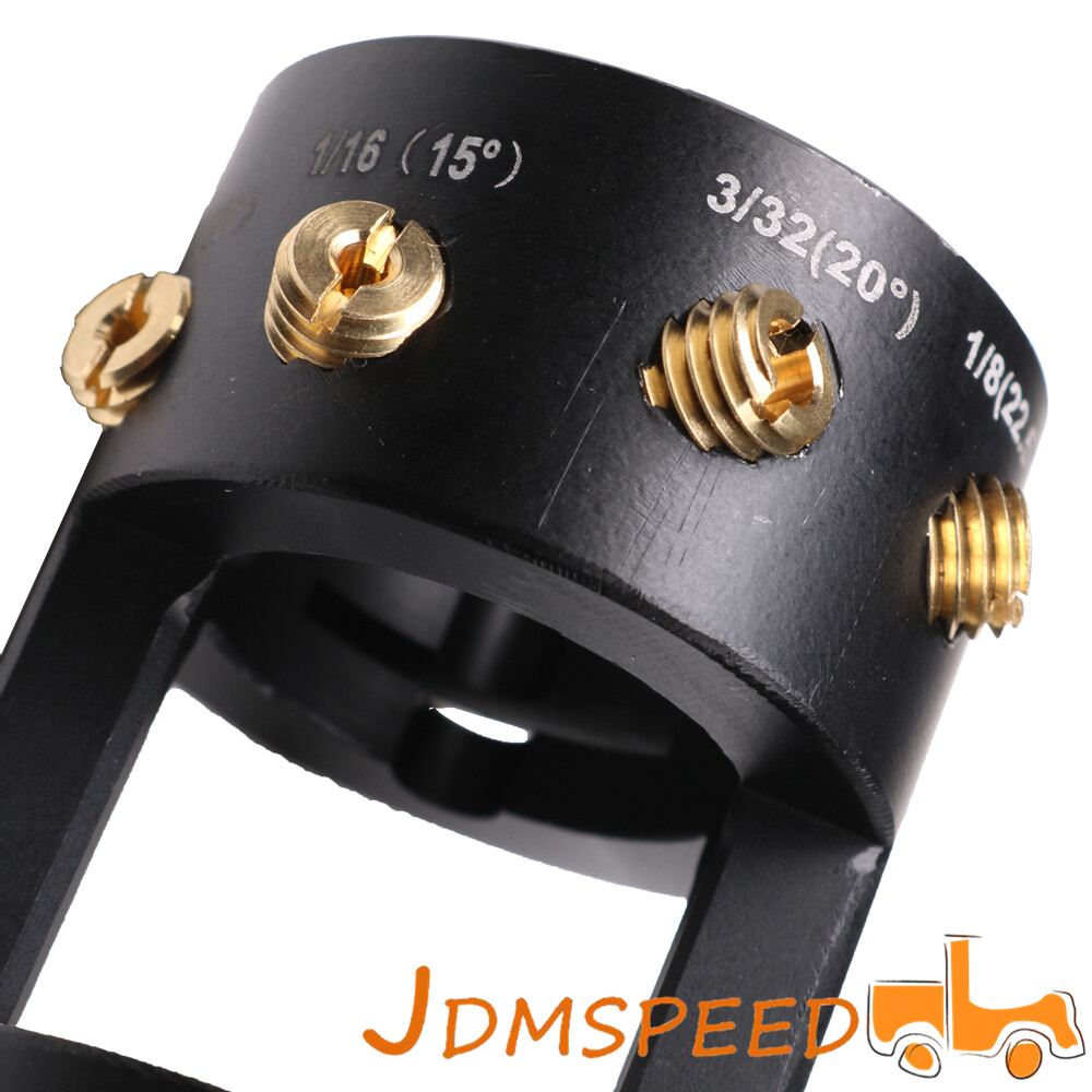 Tungsten Grinder Sharpener Multi-Angle Offsets Head Tool Set For TIG Welding