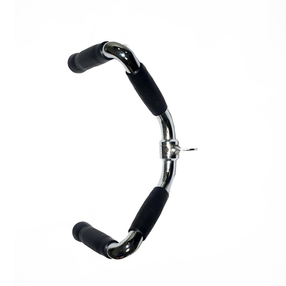 LAT Cable Machine Attachment Versatile Tricep Curl Pulldown Bar with Revolvin...
