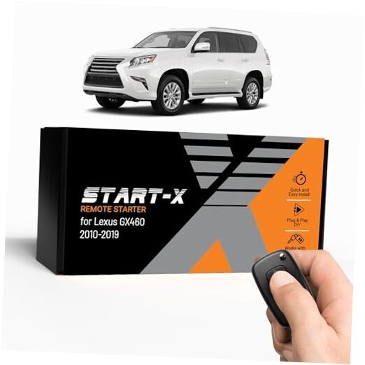 Remote Starter Kit for Lexus GX 460 (2010, 2011, 2012, 2013, 2014, 2015,