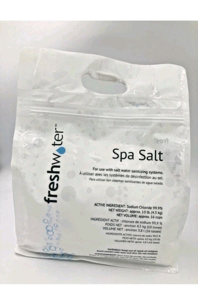 FreshWater Spa Salt sanitizing systems 10 lb Bag