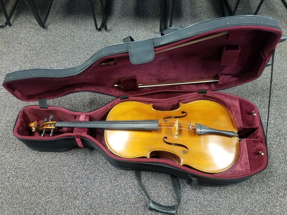 1968 Kenneth Warren & Son Solid Spruce Top Cello