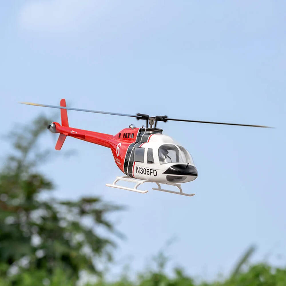 FlyWing BELL-206 V4 Scale Helicopter - RTF