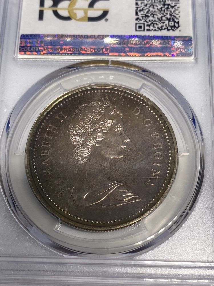 1972 PCGS SP68 Canada Voyager Silver Dollar $ 1. A7